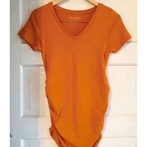 Rust Maternity T-Shirt
